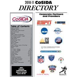 Updated CoSIDA Directory (PDF format) available for members, media